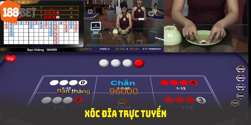 xóc đĩa trực tuyến tại 188BET